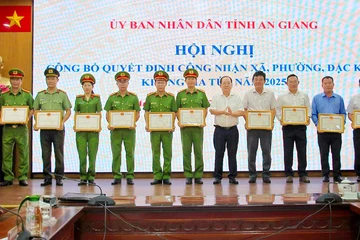 An Giang có 1 đặc khu và 26 xã được công nhận địa bàn không ma túy