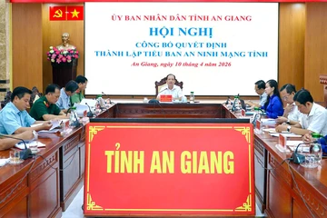 An Giang thành lập Tiểu ban An ninh mạng do Bí thư Tỉnh ủy làm Trưởng ban