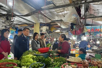 Kiểm tra thị trường dịp Tết Bính Ngọ tại Hà Tĩnh, Nghệ An