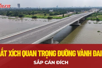 Hình ảnh mới nhất cầu Bình Gởi vượt sông Sài Gòn trước ngày khánh thành 