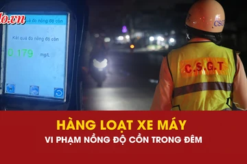 nồng độ cồn, xe máy, giao thông