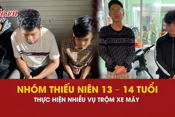 xe máy, trộm cắp, thiếu niên 