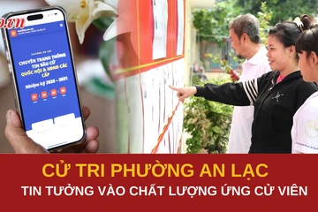 Một lần chạm là biết thông tin ứng cử viên: Cách làm mới ở phường An Lạc