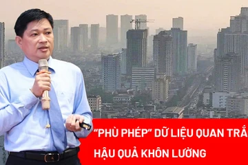 Can thiệp dữ liệu quan trắc: Môi trường đang phải trả giá đắt cho những con số ảo