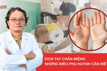 Nhận diện ‘dấu hiệu vàng’ chuyển nặng ở trẻ mắc tay chân miệng