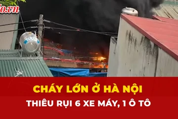 Cháy, kho hàng, xe máy, ô tô