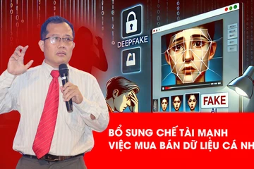 dữ liệu cá nhân, mua bán, phát tán tin giả