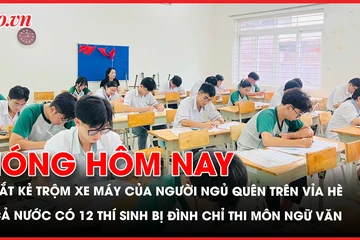 thi tốt nghiệp THPT, đình chỉ thi, test ma túy, trộm xe máy