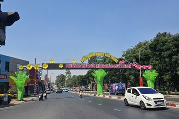Phường Thủ Đức chỉnh trang đường phố, công viên đón Tết