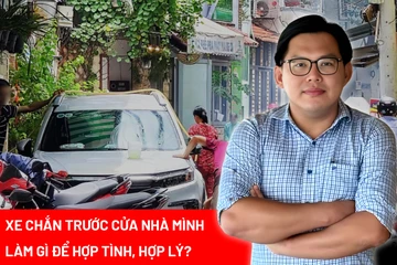 Đỗ xe chắn trước cửa nhà người khác: Quy định pháp luật và những rủi ro cần biết