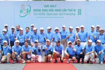 TP.HCM khai mạc Giải golf Ngoại giao Hữu nghị lần 3: Gắn kết đa phương từ sân cỏ