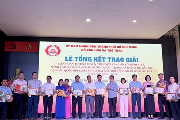 TP.HCM: Trao giải liên hoan phim ngắn tuyên truyền bầu cử trên nền tảng số