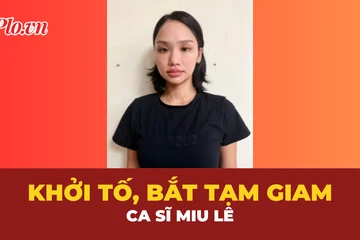Nóng: Khởi tố, tạm giam ca sĩ Miu Lê