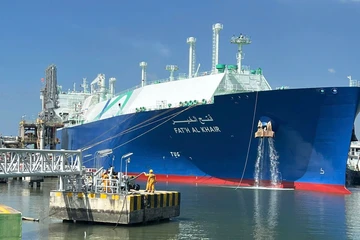 Chuyến tàu LNG nhập khẩu đầu tiên trong năm 2026 của PV GAS cập cảng Kho LNG Thị Vải