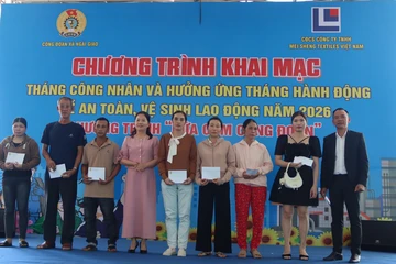 TP.HCM: 600 công đoàn viên, người lao động dự 'Bữa cơm Công đoàn', nhận nhiều phần quà dịp Lễ 1-5 
