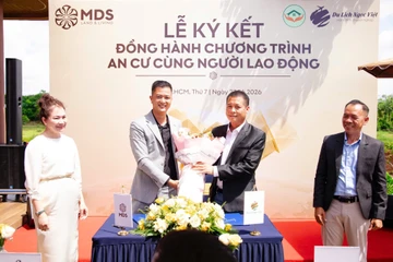 Ban Tổ chức Chương trình An cư cùng Người lao động ký biên bản ghi nhớ với đối tác MDS Land & Living