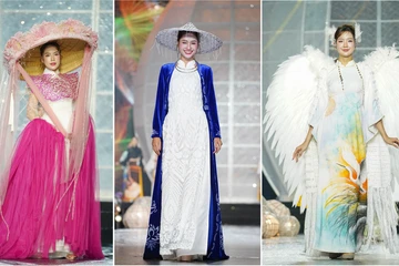 Mãn nhãn màn trình diễn tại Lễ hội Áo dài TP.HCM lần thứ 12