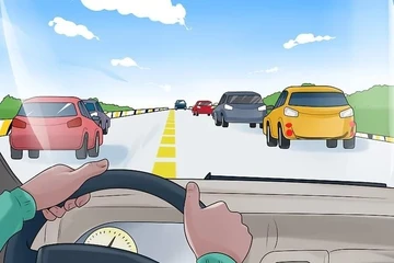 Cách nhập làn trong điều kiện giao thông đông đúc