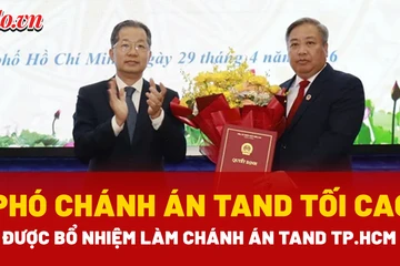 Ông Phạm Quốc Hưng được bổ nhiệm làm Chánh án TAND TP.HCM