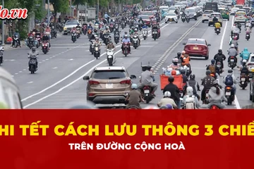 Hướng dẫn chi tiết cách lưu thông 3 chiều trên đường Cộng Hòa
