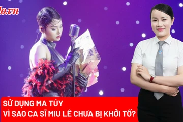 Vì sao ca sĩ Miu Lê chưa bị khởi tố vụ sử dụng ma túy?