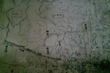 Bí ẩn bức họa nghi là bản đồ cổ sau lớp sơn trong Kinh thành Huế