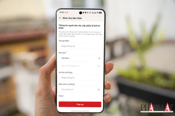 Cách làm phiếu lý lịch tư pháp trên ứng dụng VNeID mới nhất 2026