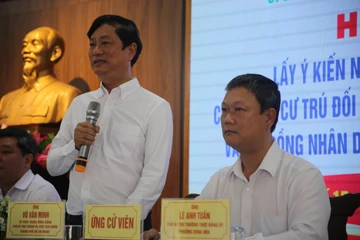 100% cử tri tín nhiệm ông Võ Văn Minh ứng cử đại biểu Quốc hội và HĐND TP.HCM