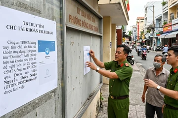 Công an truy tìm chủ tài khoản Telegram 'Domino' 