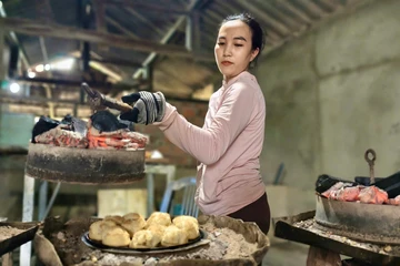 Loại bánh Tết không thể thiếu trên mâm cúng của người dân Quảng Ngãi