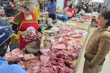 3 phường ở trung tâm Quảng Trị chỉ có 30% thịt lợn có dấu kiểm soát
