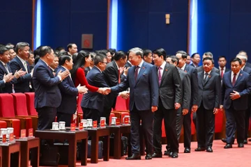 Toàn cảnh phiên trù bị Đại hội đại biểu toàn quốc lần thứ XIV của Đảng