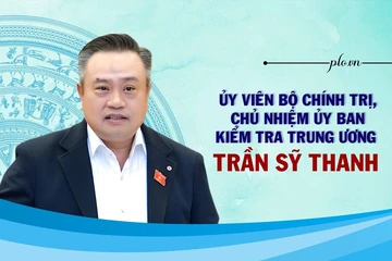 Ông Trần Sỹ Thanh tái đắc cử Chủ nhiệm Ủy ban Kiểm tra Trung ương khóa XIV