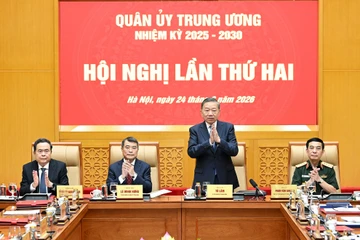 Tổng Bí thư, Chủ tịch nước Tô Lâm chủ trì Hội nghị Quân ủy Trung ương lần thứ hai