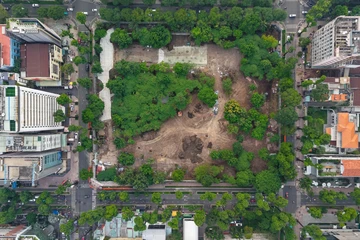 9 công viên, vườn hoa tạm trên 'khu đất vàng' ở TP.HCM khi nào hoàn thành?