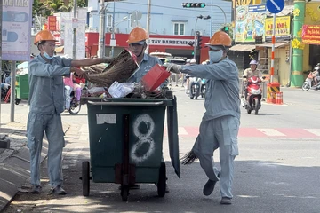 TP.HCM: Lượng rác sinh hoạt đã lên đến con số hơn 14 ngàn tấn/ngày