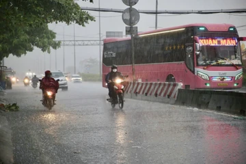 TP.HCM và các tỉnh Nam Bộ đón mưa diện rộng, nắng nóng thu hẹp từ ngày mai