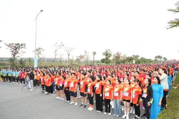 Hải Phòng: Hơn 22 nghìn người tham gia giải chạy tại 12 khu công nghiệp