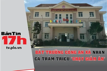 Bắt trưởng công an xã nhận tiền 'chạy giảm án'