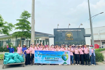 C.P. Việt Nam lan tỏa thói quen sống xanh trong Tuần lễ hưởng ứng Ngày Trái Đất