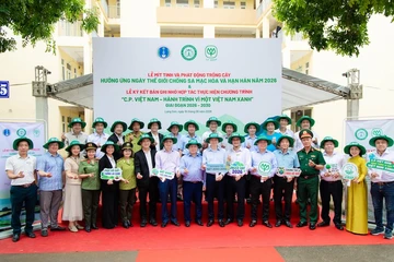 C.P. Việt Nam hợp tác trồng mới 1,5 triệu cây xanh giai đoạn 2026-2030