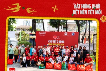 Chợ Tết 0 Đồng của Coca-Cola mang niềm vui rộn ràng đến hàng ngàn người dịp cận Tết