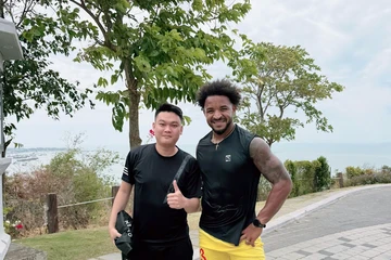 Chạy giữa gió biển Mũi Né, Tết đặc biệt của tiền đạo Nguyễn Xuân Son