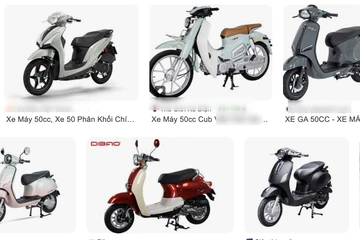 Đi xe máy 50cc vi phạm giao thông có bị xử phạt nhẹ hơn so với các dòng khác?
