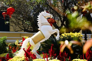 TAND TP.HCM tràn ngập sắc xuân