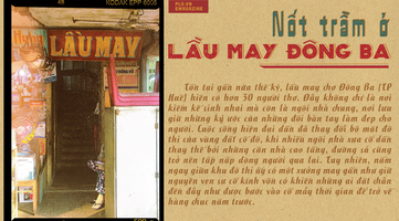 Nốt trầm ở lầu may Đông Ba