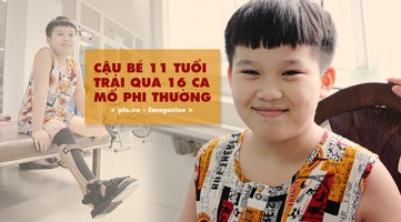 Nghị lực phi thường của Phan Hà Nhật Huy
