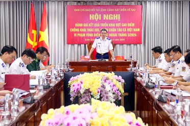 Bộ Tư lệnh Cảnh sát biển sơ kết đợt cao điểm chống khai thác IUU tháng 3