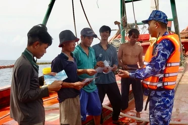 Vùng Cảnh sát biển 4 đã khởi tố 2 vụ án vi phạm IUU 