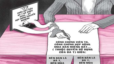 1 mảnh đất, công chứng ký bán 2 lần